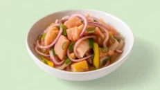 Ceviche me Salmon & Karkaleca