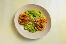 Orecchiette Pesto & Shrimps