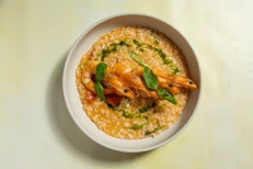 Shrimp & Asparagus Risotto