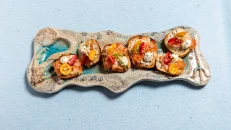 Brusketa Salmoni