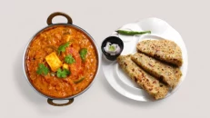 Alu Parantha + Veg Gravy