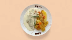 Eskallop Fileto Pule, Panë & Patate