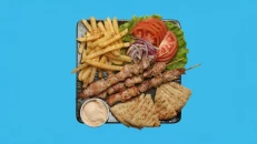 Shishkebap i hapur derri