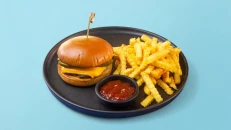 Burger me Qofte Viçi