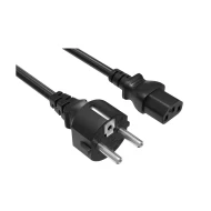 Power Cord - 3 Pin Connector for Computers, TVs, Monitors, & Mor