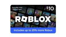 10 ROBLOX GIFTCARD