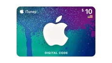 10 iTunes Apple Gift Card USD