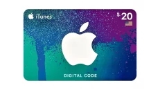 20 iTunes Apple Gift Card USD
