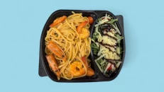 Linguini Karkalec & Sallatë Rukola