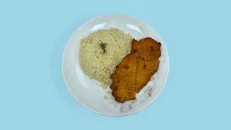 Kotoletë Pule & Pilaf