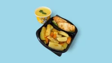 Fileto Pule + Patate Furre & Supë Pule me Panine