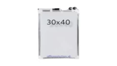 Tabelë E Bardhë Whiteboard Përmasa 30X40 Magnetike