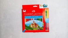 Faber Castell Lapsa Me 24 Ngjyra +Mprehëse Ecopen