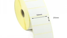 Etiketa Rul Termik 50X25 me 1000 etiketa
