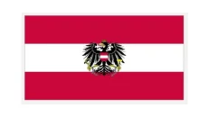 Flamur Tavoline Austriak Përmasa 21X14