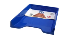 Mbajtëse Dokumentash Horizontale Plastike blu