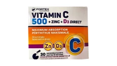 Vitamin C  500mg + Zink + D3