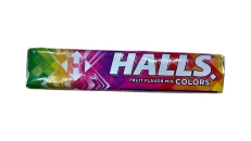 Halls  Fruit flavour Mix colors