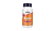 NOW- Biotin 5.000 mcg  x 60 capsules