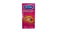 Durex Pleasuremax 12 pcs -with dots and ribs