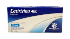 Cetirizina ABC 10mg 20 tableta
