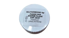Sulfadimidine  5 gr - puder per sherim plage