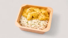 Chicken Curry Me Oriz Basmati
