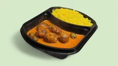 Qofte Salcë Rose & Pilaf