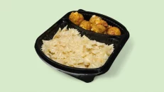 Farfale me Panna & Qofte Arancini