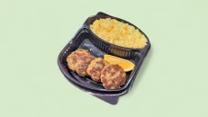 Qofte shtepie + Pilaf