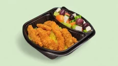 Chicken Fingers & Pilaf + Sallatë Greke