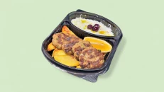 Qofte shtepie & Patate furre + Xaxiq