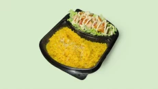 Risotto Milaneze + Sallatë Caesar