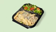 Penne me Pule & Perime + Sallatë Jeshile