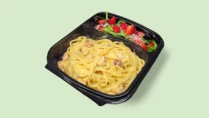 Spaghetti Carbonara + Sallatë Rukola