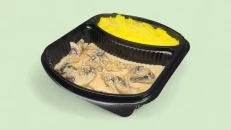 Eskallop Pule, Panna, Kërpudhë & Pure Patate