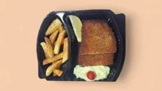 Patate të Skuqura me Pure & Kotoletë