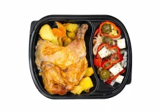 Combo Gjysmë Zogu Dhe Patate Furre