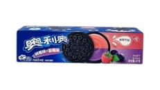 Oreo Raspberry Blueberry Sandwich cookie