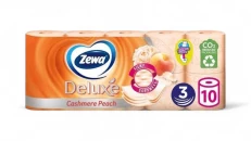 Zewa Deluxe Cashmere Peach 10Pcs
