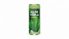 Lotte Aloe Vera Drink Natural 240 Ml
