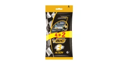 Brisk Bic Men Action 3 Lama 4+2Pcs Falas