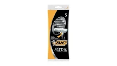 Brisk Bic Men Metal 1 Lama 5Pcs