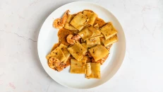 Paccheri Gamberi & Tartufo