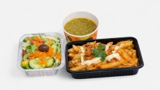 Penne Bolognese , Sup Pule , Sallat Mix