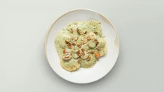 Ravioli me Pesto, Karkalec & Arra