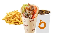 Truffle Chicken Gyros Combo