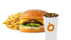 Double OPA Smash Burger Combo