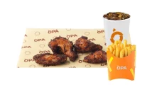 BBQ Chicken Wings 6cope Combo