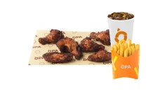 BBQ Chicken Wings 8 cope Combo